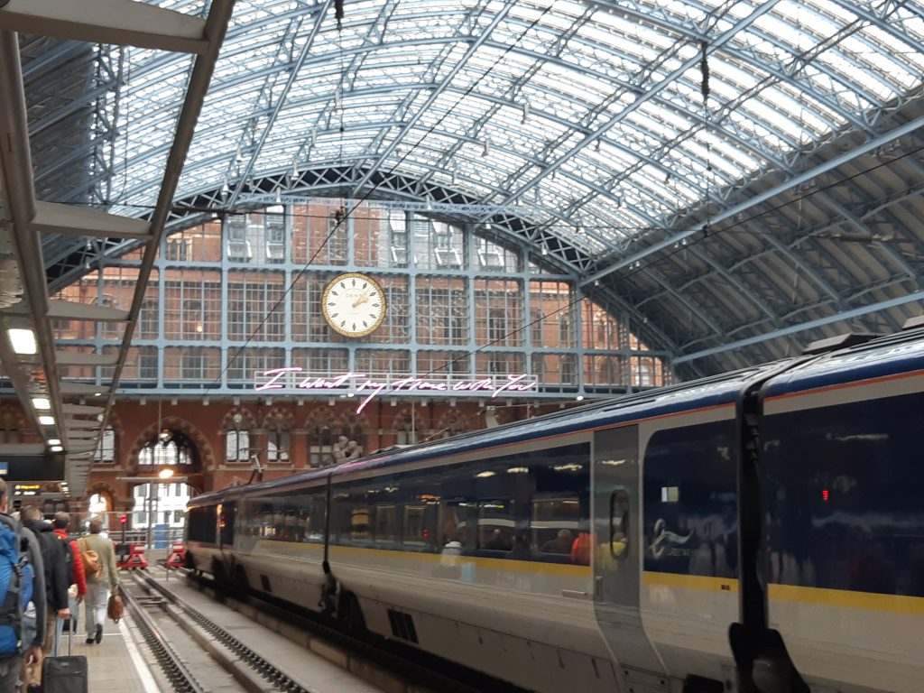 Naar Londen met de trein | In case you're wandering